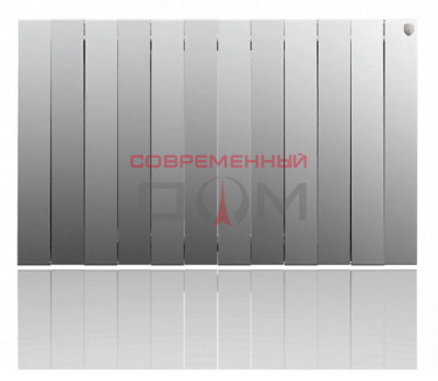 Радиатор ROYAL THERMO PianoForte 500/Silver Satin -12 секц.